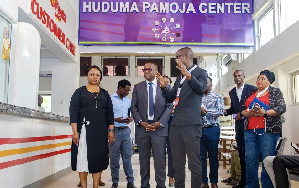 DEPUTY MINISTER HON. MARYPRISCA MAHUNDI'S VISIT TO THE TANZANIA POSTS CORPORATION